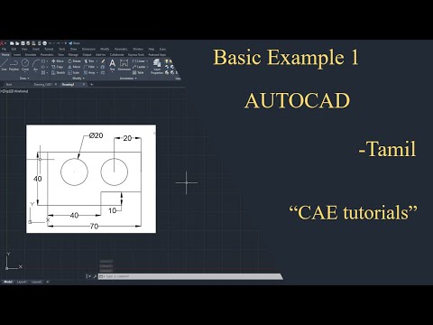 AUTOCAD tutorials for beginners