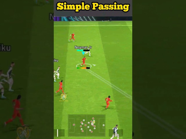 Simple Team Passing | eFootball 2024 Mobile