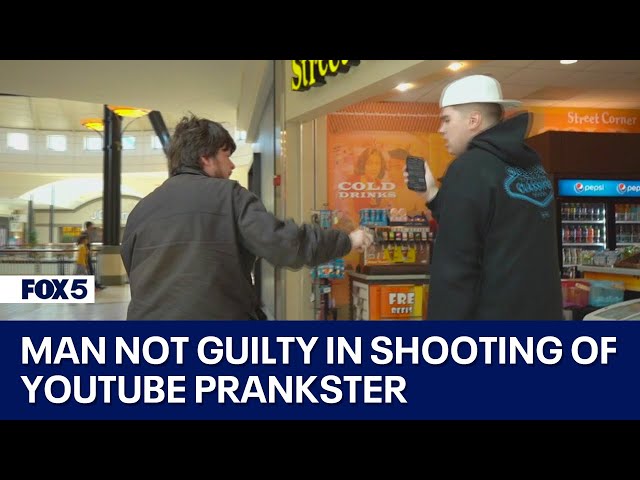 Jury acquits delivery driver of main charge in Dulles Town Center shooting of YouTube prankster