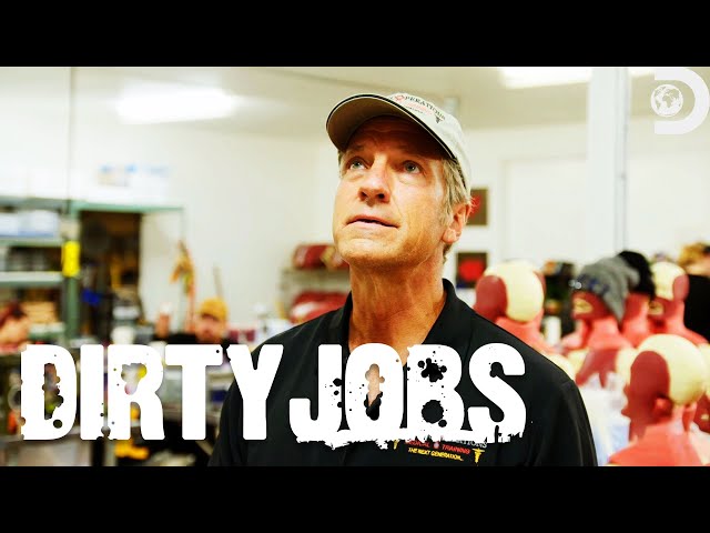 Mike Rowe Makes Intestines for Cut Suits! | Dirty Jobs | Discovery