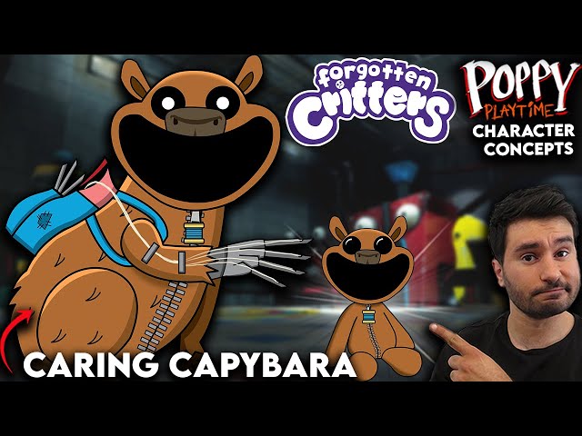 What Needs To Be In Poppy Playtime | Smiling Critters | Caring Capybara | Character Concept