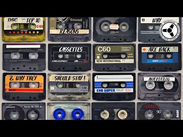 Top 10 reasons why cassettes are back & why they should stay!
