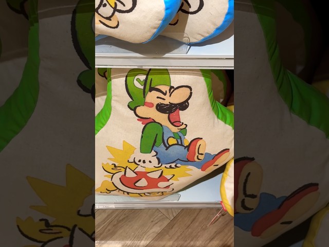 Exclusive Mario Merchandise from the Nintendo Store in Tokyo #shorts #mario