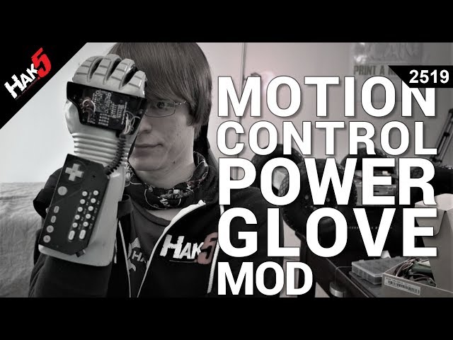 Hacking the PowerGlove with Motion Control - Glytch on Hak5 2519