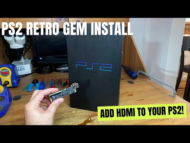 Finally, a PS2 HDMI mod! Get the best possible video from your PS2 with the PixelFX Retro Gem!