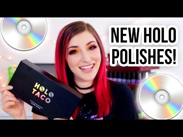 Simply Nailogical Holo Taco Launch Collection! Swatch and Review || KELLI MARISSA