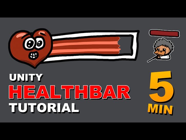 How to create a healthbar in unity in less than 5 minutes