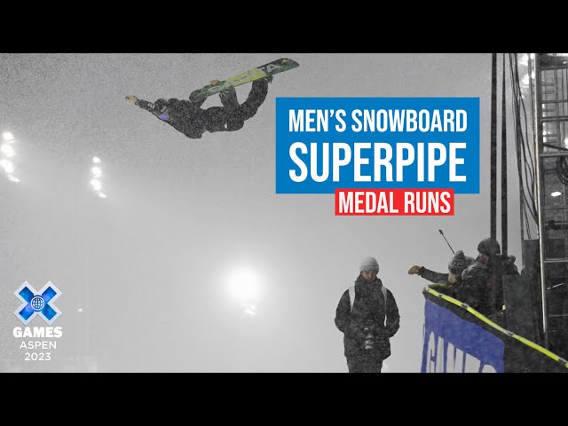 Monster Energy Men’s Snowboard SuperPipe: TOP 3 | X Games Aspen 2023
