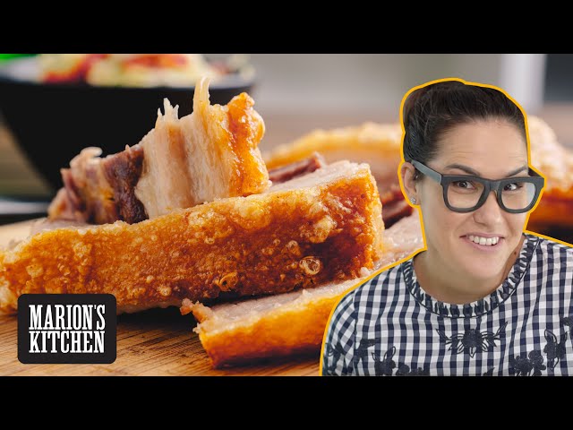 How to: Ultimate Crispy Pork Crackling - Marion's Kitchen