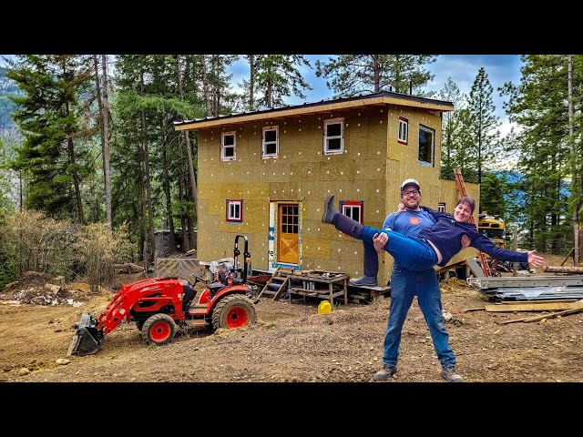 It's Always Better When We're Together | Building an Off Grid Home In The Mountains