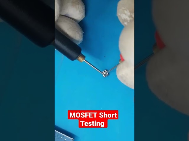 #mosfet #short #test #laptoprepairingcourse #motherboardrepair MOSFET fault check by multimeter.
