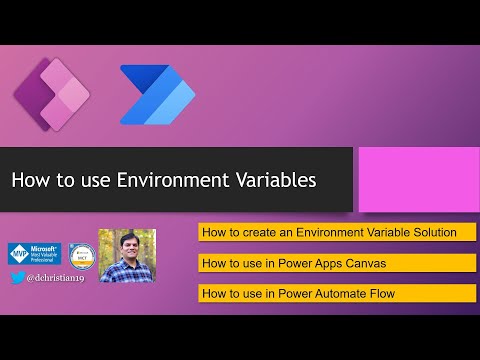 How To Use Environment Variables