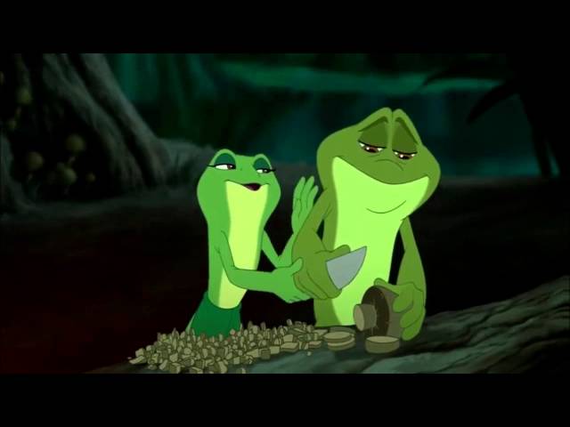 The Princess and the Frog (2009) Scene: Mincing Mushrooms.