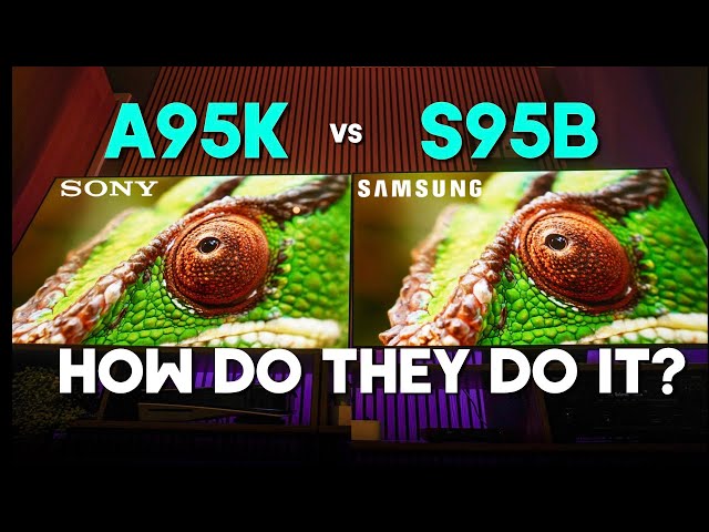 Sony A95K vs Samsung S95B Head to Head QD-OLED Review | Which TV Should You Buy?