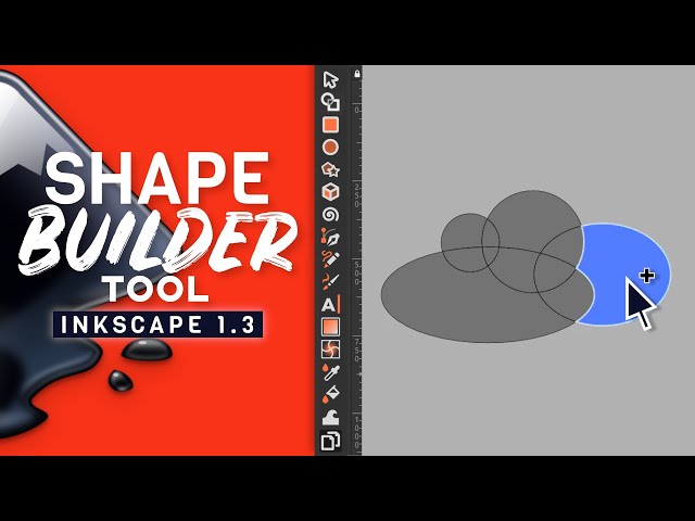 Inkscape SHAPE BUILDER Tool Has ARRIVED in Inkscape 1.3!