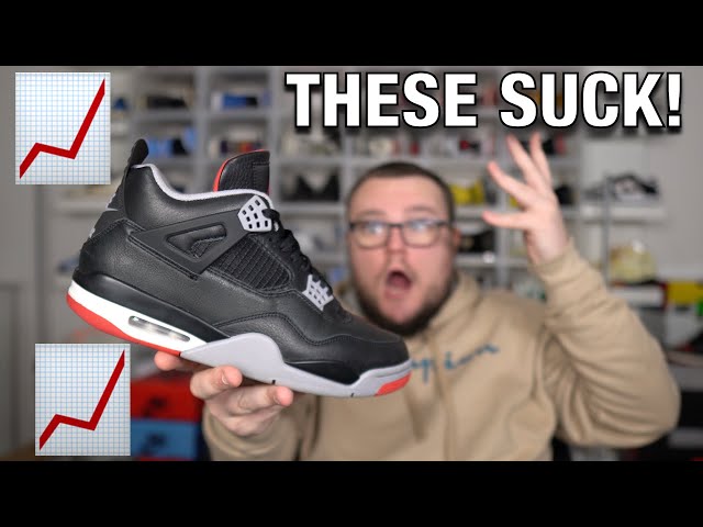 These Suck! Bad News Jordan 4 Bred Reimagined