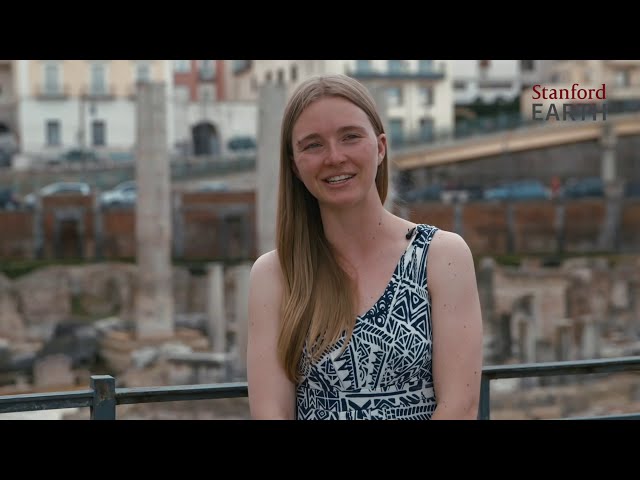 Stanford students study volcanoes, archaeology and the secrets of Roman concrete in Italy