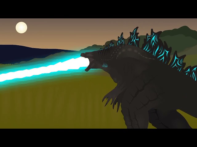 Godzilla atomic breath test in sticknodes(Bad)