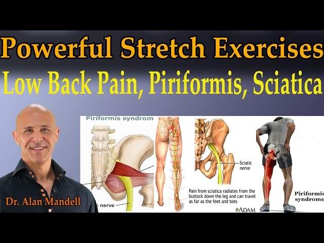 4 Powerful Stretch Exercises for Low Back Pain, Piriformis, Sciatica - Dr Mandell