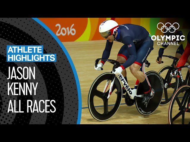 Jason Kenny 🇬🇧 - Six-Time Olympic Gold Medallist! | Athlete Highlights