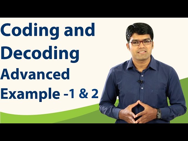 Coding and Decoding | Advanced Example 1 & 2 | Latest Model | TalentSprint