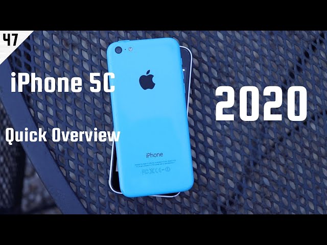 iPhone 5C 2020 Quick Overview