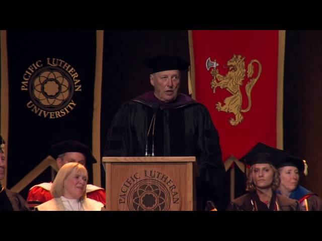 His Majesty King Harald V of Norway’s Commencement Speech at Pacific Lutheran University HD
