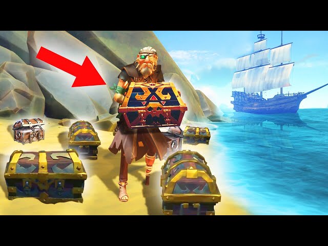 WE FOUND $1,000,000 IN TREASURES! (Sea of Thieves)