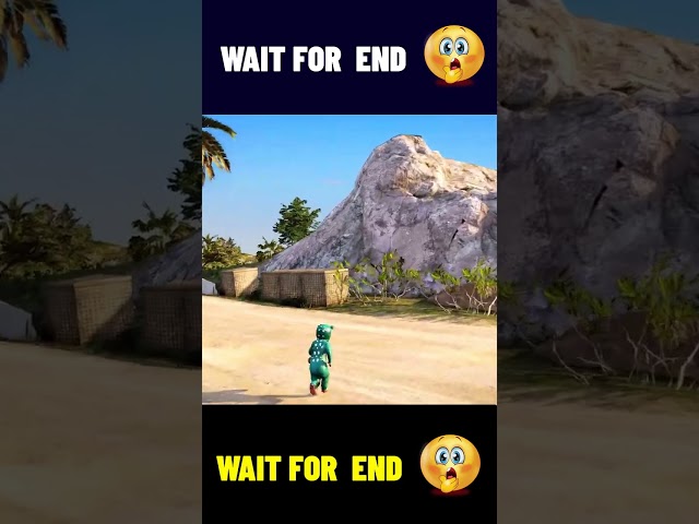wait for end 😱 #shorts #viral #funny #gta
