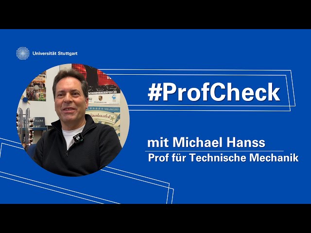 ProfCheck mit Michael Hanss