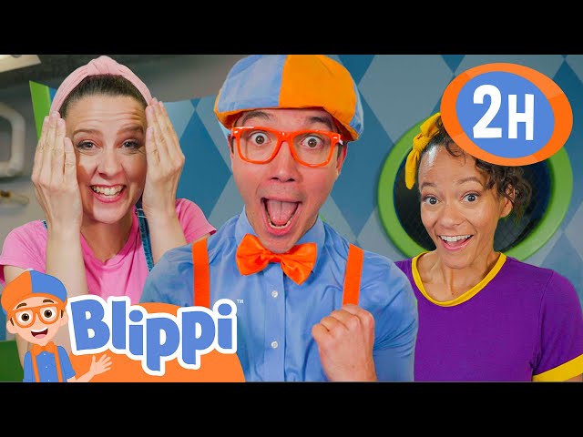 2 HOURS OF BLIPPI, MEEKAH AND MS RACHEL VIDEOS | Blippi Toys | Celebrating International Women's Day