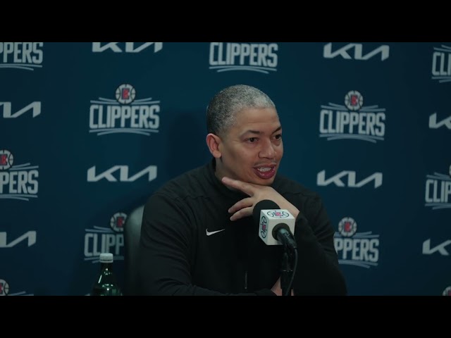 Ty lue postgame; Clippers lost to the Suns