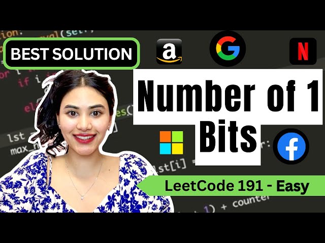 Number of 1 Bits - LeetCode 191 - Python