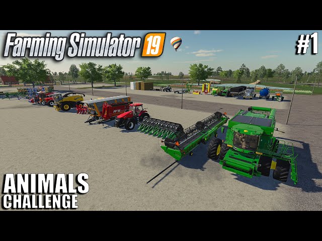 This is a New Challenge | Animals Challenge | Timelapse 1 | Farming Simulator 19