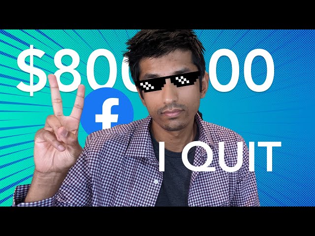 I quit my job at Facebook, here’s why I left… (why you should quit your Big Tech job)