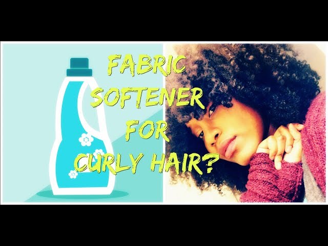 FABRIC SOFTENER FOR SOFTER HAIR??