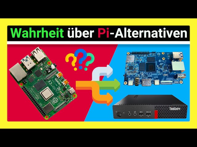 Was ist WIRKLICH eine Raspberry Pi Alternative?