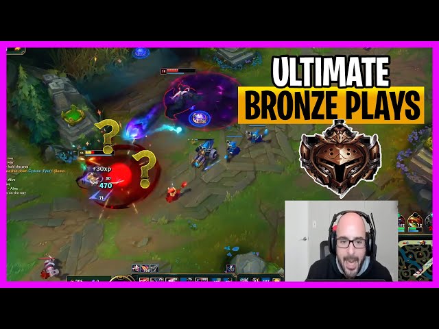Some Best Bronze Plays for the Day... Lol Daily Moment Ep50