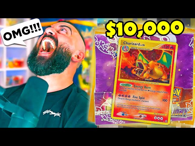 There's No Way I Pulled This $10,000 Charizard Card!?