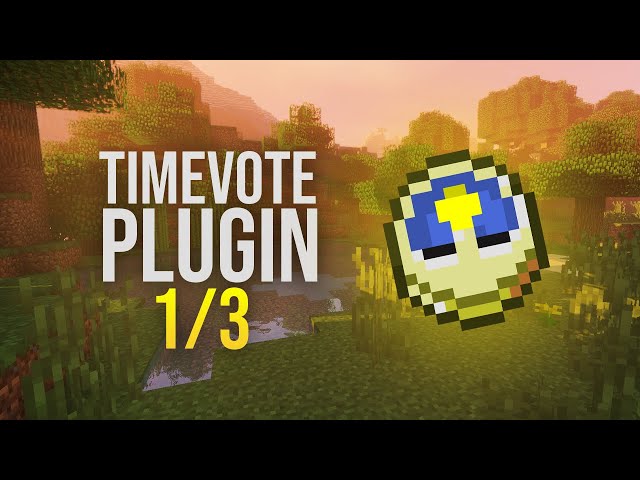 How to create a Time Vote plugin in Minecraft (1/3) ☀️🌙