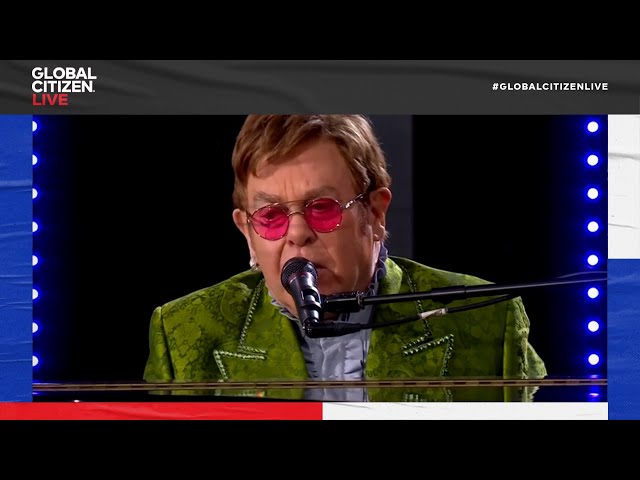 Elton John Performs 'Tiny Dancer' Live From Paris | Global Citizen Live