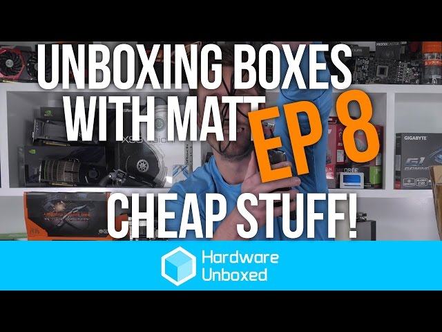Unboxing Boxes With Matt Ep. #8: Cheap Headphones, Cheap Keyboards & Cheap Box Cutters