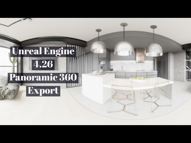 Unreal Engine 4.26 Panoramic Capture
