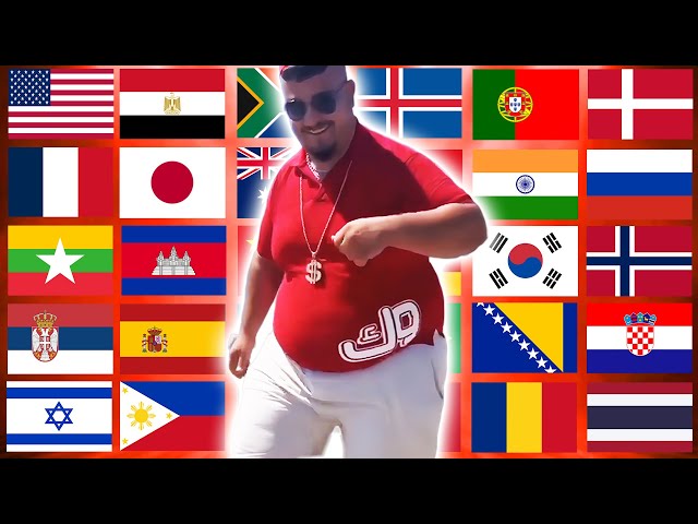 "Skibidi Dom Dom Yes Yes" in different languages meme