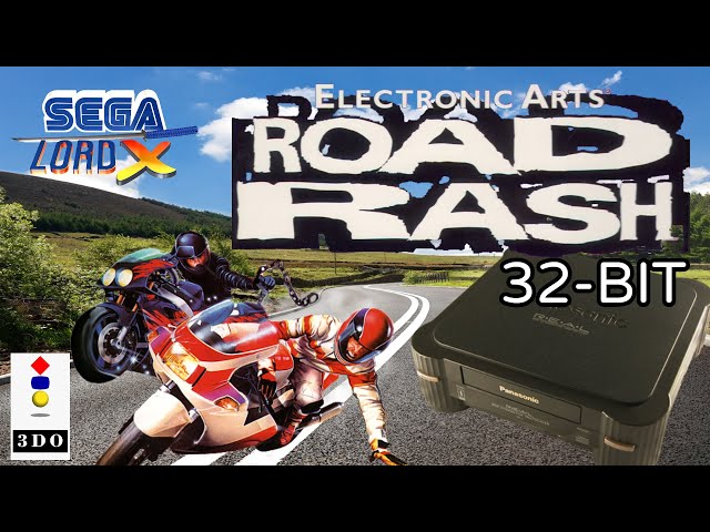 Road Rash 32-Bit Review : 3DO, Playstation, Saturn & PC Versions!