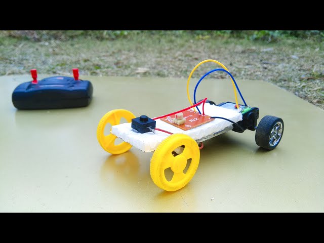 How To Make Remote Control RC Car With Thermocol