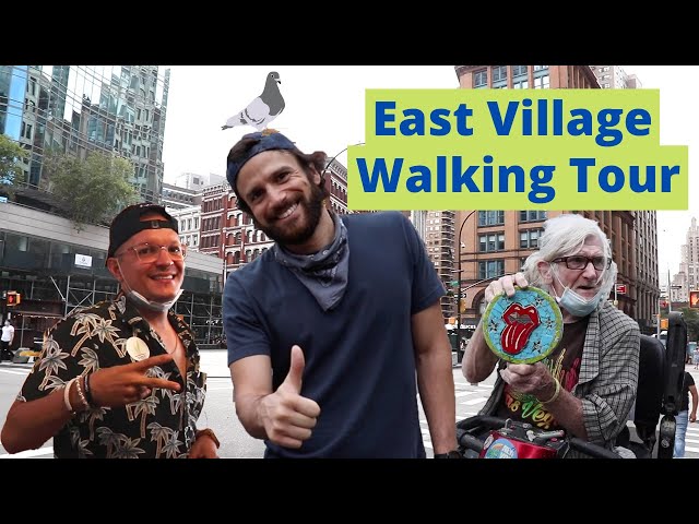 East Village Walking Tour (ft. the V-Spot and the Mosaic Man)
