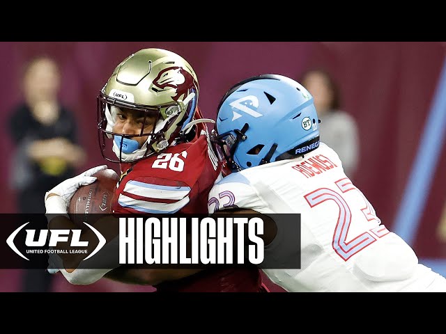 Arlington Renegades vs. Michigan Panthers Extended Highlights | United Football League