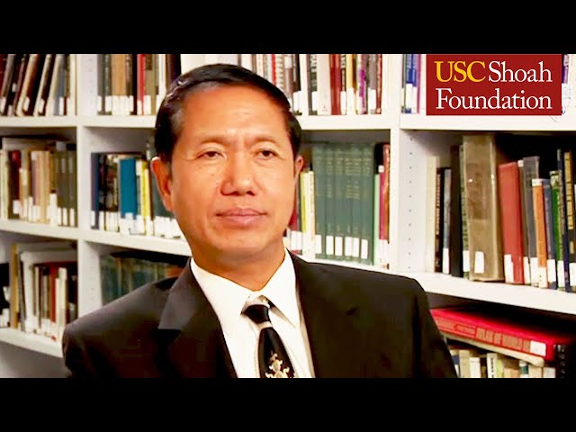 The Atrocities of Khmer Rouge Regime | Cambodian Genocide survivor Danny Vong | USC Shoah Foundation