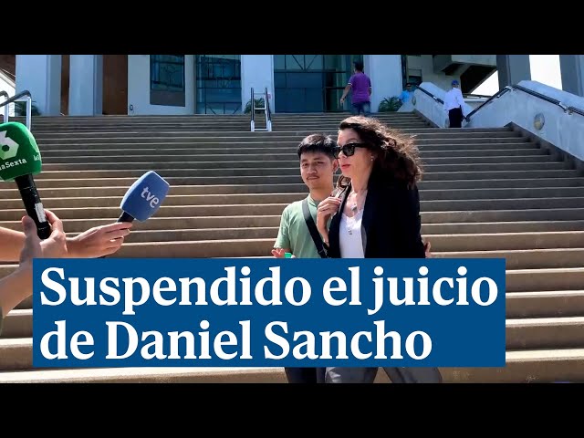 La madre de Daniel Sancho señala que se ha suspendido el juicio por culpa del aire acondicionado
